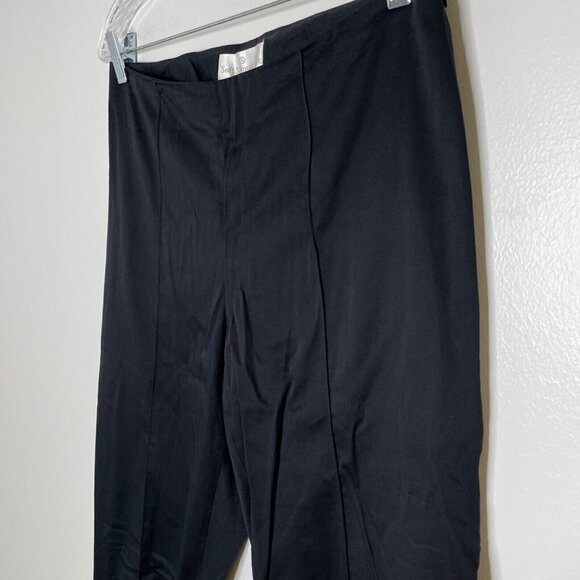 Soft Surroundings Black Ankle Zipper Pants Size 10 Women’s - Picture 2 of 8
